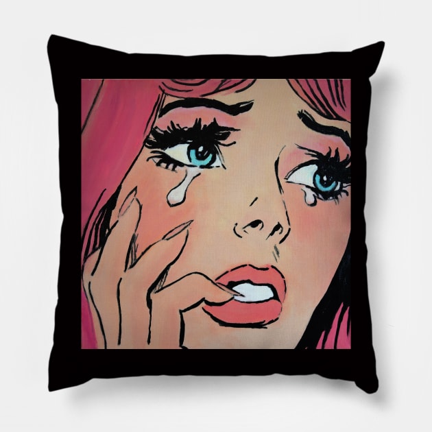 Grief Pillow by surreal pulp