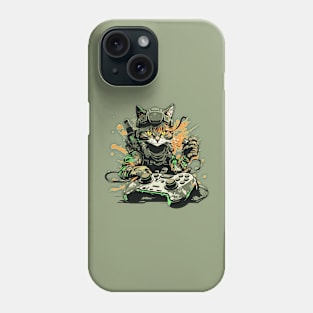 Gamer Cat Phone Case