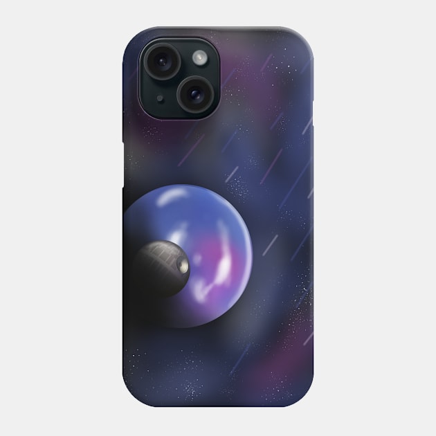 Lonely death star Phone Case by thearkhive