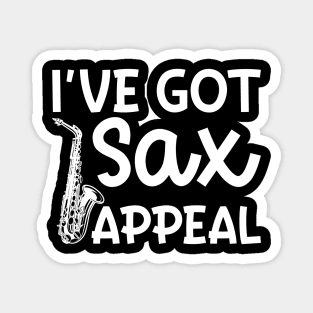 I've Got Sax Appeal Saxophone Marching Band Cute Funny Magnet