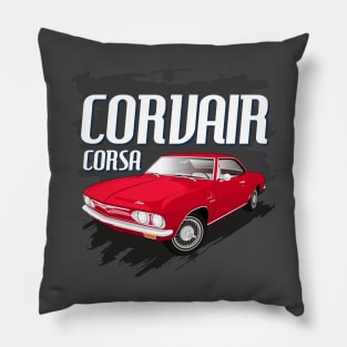 Corvair Corsa Classic Chevy Pillow