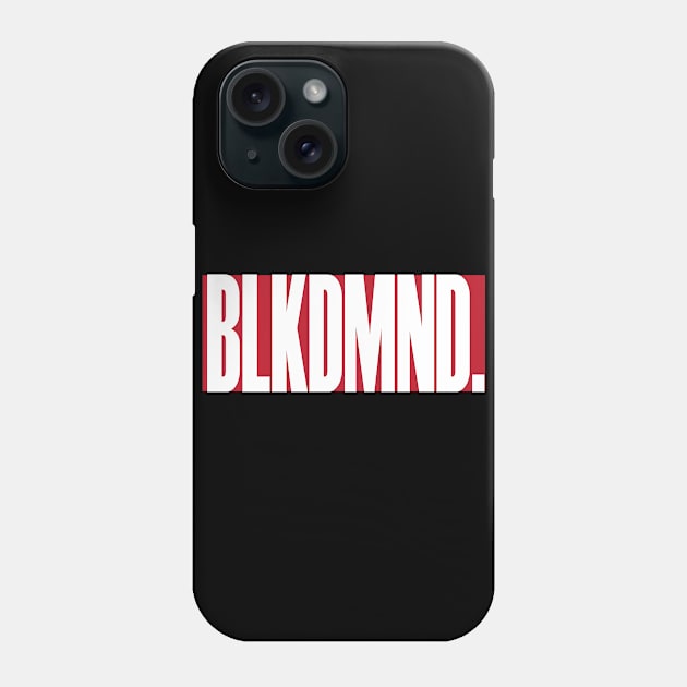 black diamond typo design Phone Case by blackdiamond