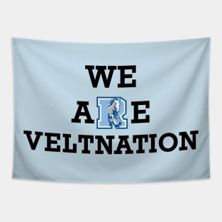 We are VeltNation - black lettering Tapestry