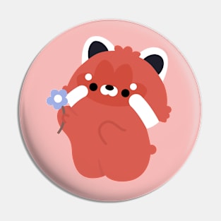 Red Panda Pin