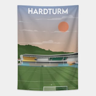 Illustration design of Hardturm Stadium. Tapestry