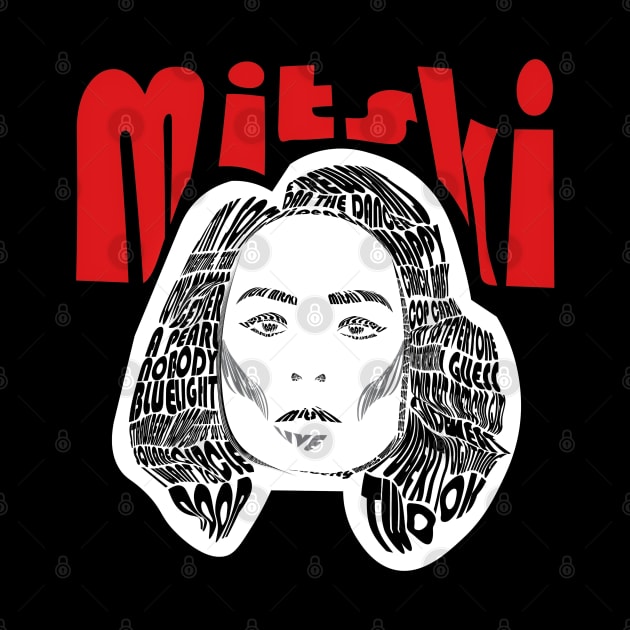 Mitski Red Fonts by TheBalestvictus