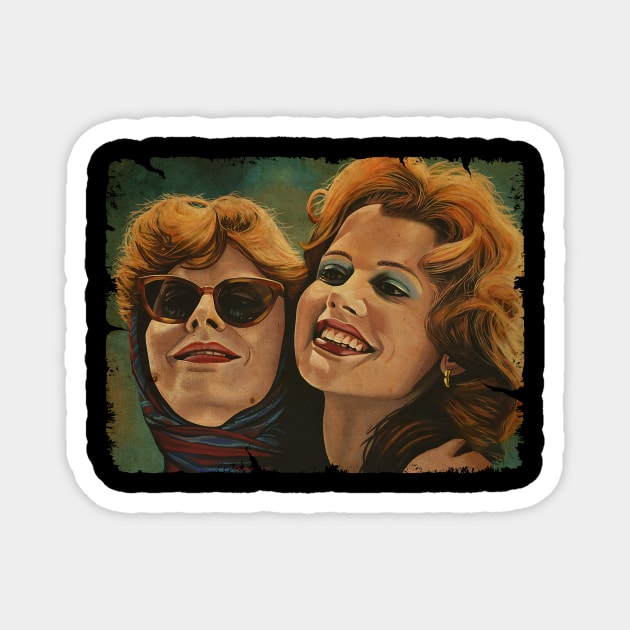 THELMA AND LOUISE SERIES Magnet by sodakohan