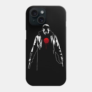 Bloodshot movie silhouette Phone Case