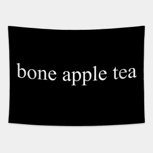 bone apple tea, white Tapestry