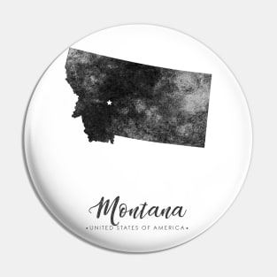 Montana state map Pin