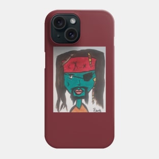 Blue Face Pirate Phone Case