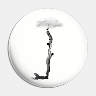 Head in the clouds Pin