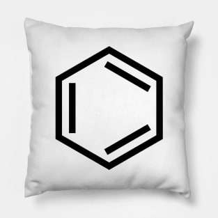 BENZENE RING SYMBOL Pillow