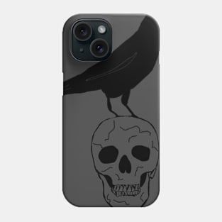 Raven & Skull Phone Case