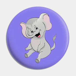 Baby Elephant Pin