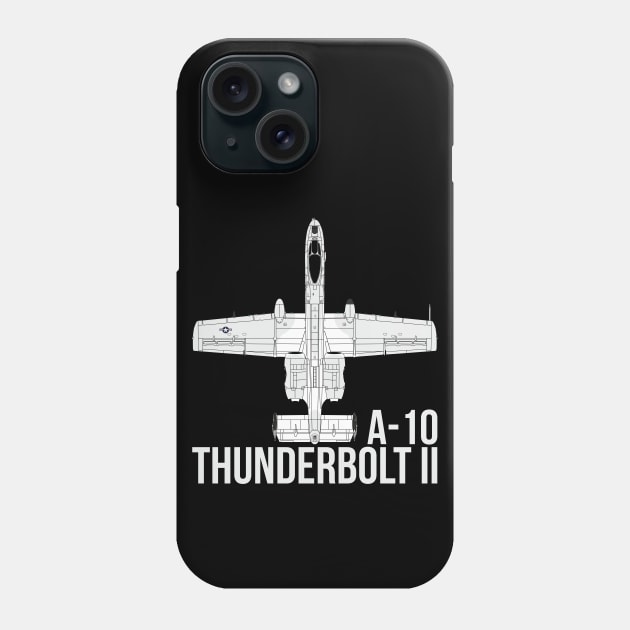 A-10 Thunderbolt II Phone Case by FAawRay