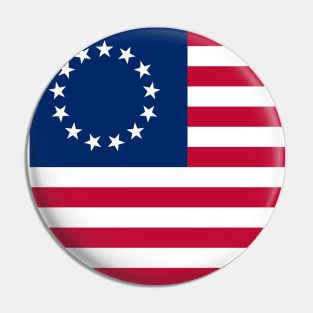 Betsy Ross flag Pin