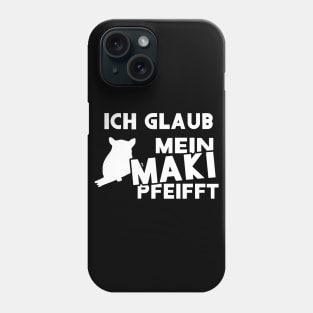 süßer Maki Riesenaugen Liebe Affe Phillipinen Phone Case