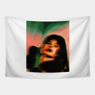 Blurred portrait Tapestry