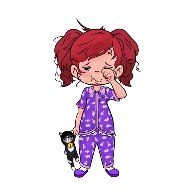 Sleepy Eloise by AwkwardKittyINC