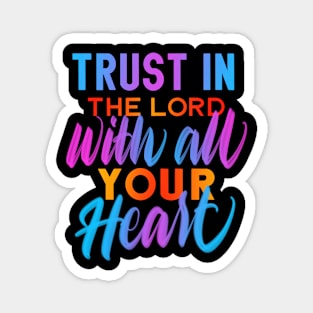 Trust in God - Mix Magnet