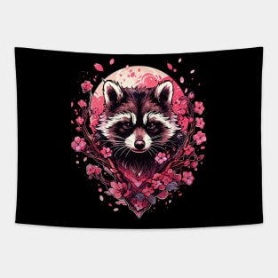 Cottagecore Kawaii Anime Raccoon Men Women Funny Raccoon Tapestry