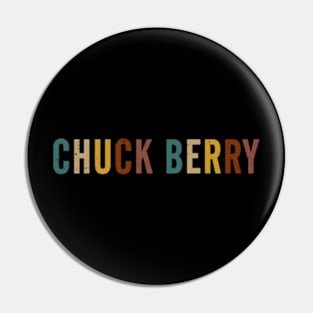 Graphic Colorful Berry Name Birthday 70s 80s 90s Pin