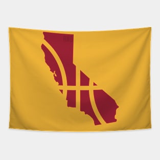 Trojans Basketball Tapestry