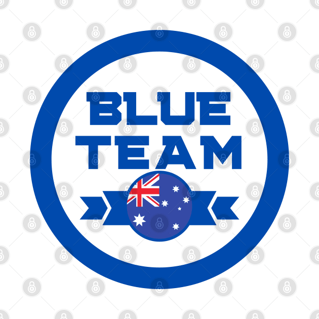 Cybersecurity Blue Team Australia Gamification Badge CTF by FSEstyle