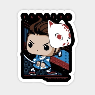 Chibi Funko Tanjiro - Demon Slayer Magnet