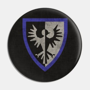 Bricks 4 - Black Falcons (Blue) Pin