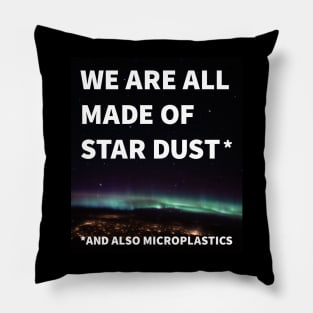 Star dust and microplastics Pillow