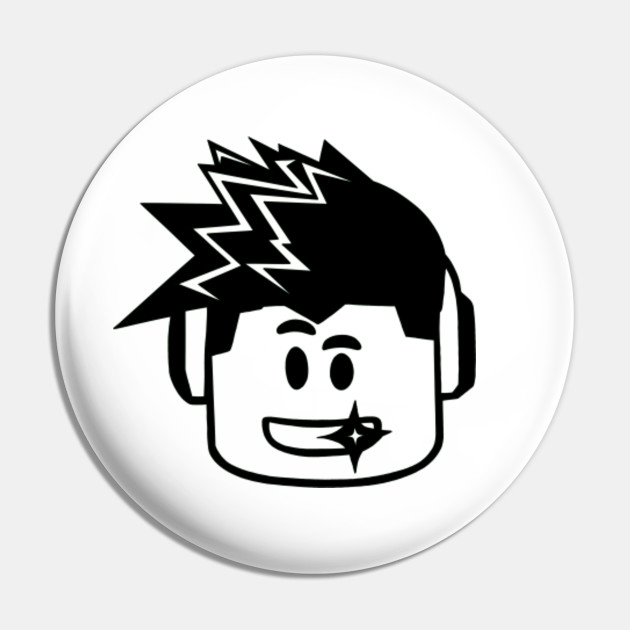 Rblx Blox Head Rblx Pin Teepublic - roblox character head hd