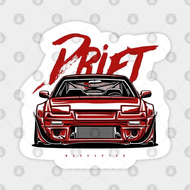 Drift King S13 Magnet by Markaryan