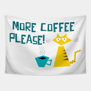 More Coffee Please Tapestry