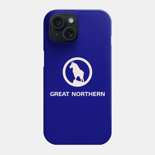 Great Northern Railroad Phone Case by Turboglyde