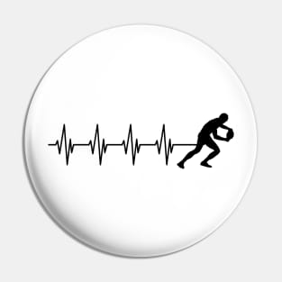 Ping Pong Heartbeat Pin