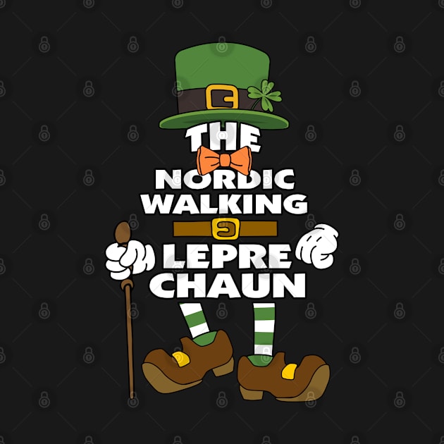 The Nordic Walking Leprechaun St Patrick's Day Celebration Matching Outfits Group Attire by HappyGiftArt