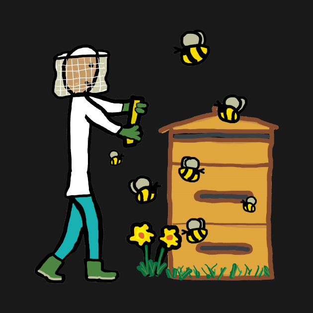 Beekeeping by Mark Ewbie