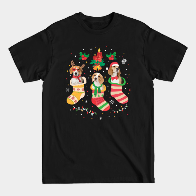 Disover Beagle Christmas Funny Christmas Gift - Beagle Christmas - T-Shirt