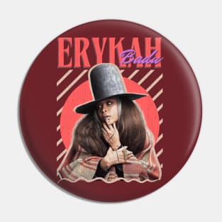 Erykah Badu Vintage 1971 // Baduizm Original Fan Design Artwork Pin