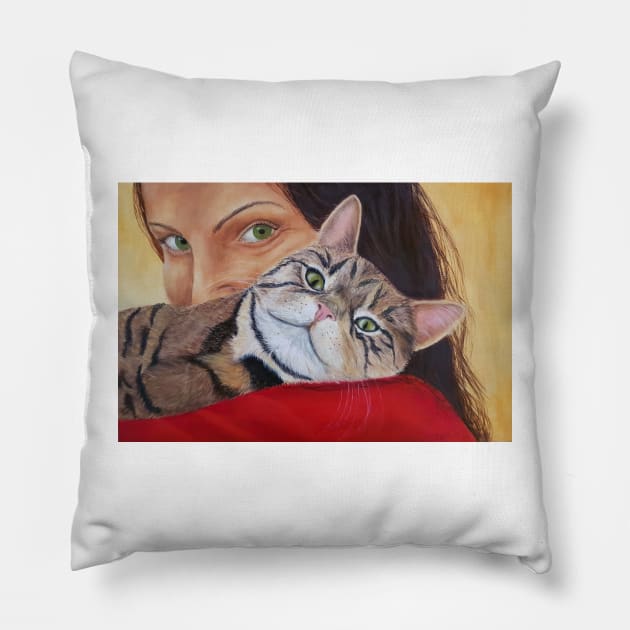 Soulmate Secrets Pillow by Kunstner74