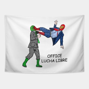 OFFICE LUCHA LIBRE Tapestry