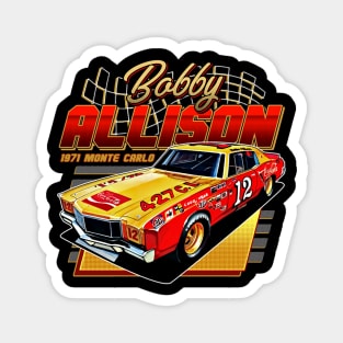 Bobby Allison 1971 Retro Magnet