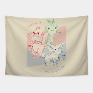 Pouch Monsters! Tapestry