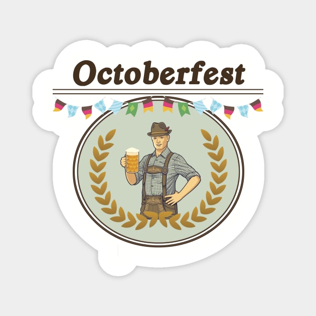 Octoberfest Magnet by ShawnaMac