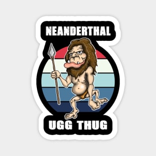 American Neanderthal Thinking Magnet