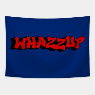 Whazzup Red/Black Tapestry