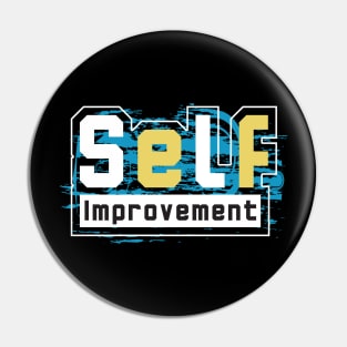 Self Improvement Pin