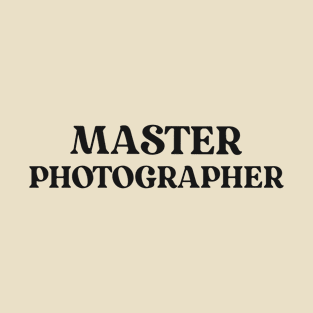 Master Photographer T-Shirt